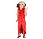 Stroje karnawałowe - GoDan strój dla dzieci Diablica, Hallowenn, rozm. 110/120 cm - miniaturka - grafika 1