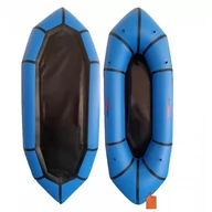 Kajaki - Ponton pneumatyczny do pływania Scorpio kayak Packraft PVC lekki - miniaturka - grafika 1