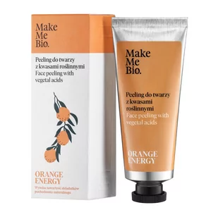 Make Me Bio Orange Energy peeling do twarzy z kwasami roślinnymi 40ml - Peelingi i scruby do twarzy - miniaturka - grafika 1