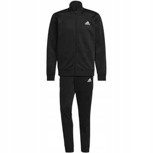 Dres męski adidas Primegreen Essentials Logo czarny GK9656 6 - Dresy męskie - miniaturka - grafika 1