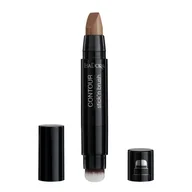 Bronzery i konturowanie twarzy - IsaDora Contour Stick'N Brush Dark Almond - miniaturka - grafika 1