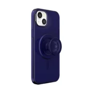 Etui i futerały do telefonów - PopSockets Etui do iPhone'a 15 Plus z uchwytem na telefon i suwakiem kompatybilne z MagSafe, etui na telefon do iPhone'a 15 Plus, kompatybilne z bezprzewodowym ładowaniem - francuski granatowy - miniaturka - grafika 1