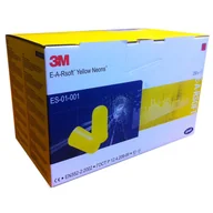 Akcesoria BHP - WKŁAD UZUPEŁNIAJĄCY 3M E-A-RSOFT YELLOW NEONS PD-01-010, W TORBIE, 500 PAR - miniaturka - grafika 1