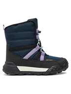 Buty dla dziewczynek - Geox Śniegowce Trekkyup J46M7F 0FU50 C4267 S Granatowy - miniaturka - grafika 1