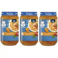 Dania dla dzieci - Gerber Obiadek risotto z indykiem i warzywami dla dzieci po 12 miesiącu zestaw 3 x 250 g - miniaturka - grafika 1