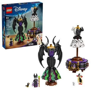LEGO 43262 Disney Suknie Diaboliny i Cruelli De Mon - Klocki - miniaturka - grafika 1