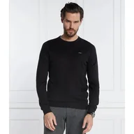 Swetry męskie - Calvin Klein Sweter SILK BLEND CN Slim Fit z dodatkiem jedwabiu - miniaturka - grafika 1