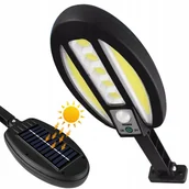 Lampy ogrodowe - Lampa Solarna 95 Led Z Czujnikiem Ruchu Zmierzchu - miniaturka - grafika 1