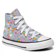 Trampki damskie - Converse Trampki Ctas Hi 372943C Lt Armory Blue/beyond Pink - miniaturka - grafika 1