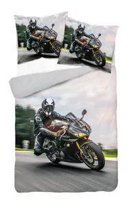 Pościel  160x200 do sypialni motor młodzieżowa  mikrowłókno mikrofibra - Pościel - miniaturka - grafika 1