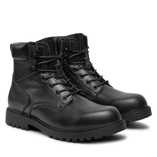 Trapery Big Star Shoes OO174627 Czarny - Botki męskie - miniaturka - grafika 1