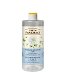 Płyny micelarne - Green Pharmacy Płyn micelarny rumianek i kwas hialuronowy 3w1, 500 ml - miniaturka - grafika 1