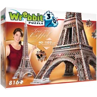 Puzzle - Tactic 816 EL. Wieża Eiffla puzzle 3D - miniaturka - grafika 1