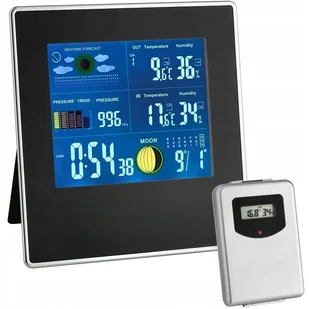 Stacja pogodowa radiowa z barometrem Tfa Germany elektroniczna cyfrowa - Stacje pogodowe - miniaturka - grafika 1