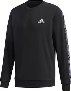 Bluza męska adidas Essentials Tape Sweatshirt czarna GD5448-S - Bluzy męskie - miniaturka - grafika 1