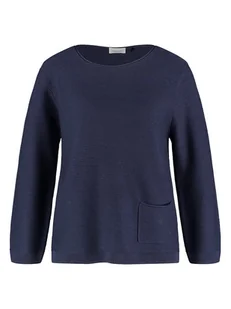 Gerry Weber Sweter w kolorze granatowym - Swetry damskie - miniaturka - grafika 1