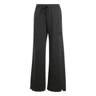 Spodnie rowerowe - adidas dames ALL SZN FLEECE LOOSE WIDE LEG PANTS, black, XS - miniaturka - grafika 1