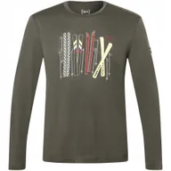 Koszulki męskie - Koszulka męska longsleeve Super.natural M Fourski Ls czarna rozmiar S - miniaturka - grafika 1