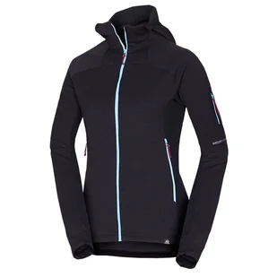 Bluza damska Northfinder Darla Rozmiar: M / Kolor: czarny - Bluzy sportowe damskie - miniaturka - grafika 1