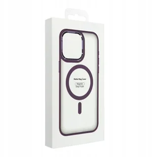 Futerał MATTE MAG COVER kompatybilny z MagSafe do SAMSUNG S25 PLUS fioletowy - Etui i futerały do telefonów - miniaturka - grafika 1