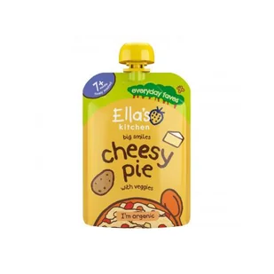 Ella's Kitchen BIO Ciasto serowe z warzywami, 130g - Desery dla dzieci - miniaturka - grafika 1