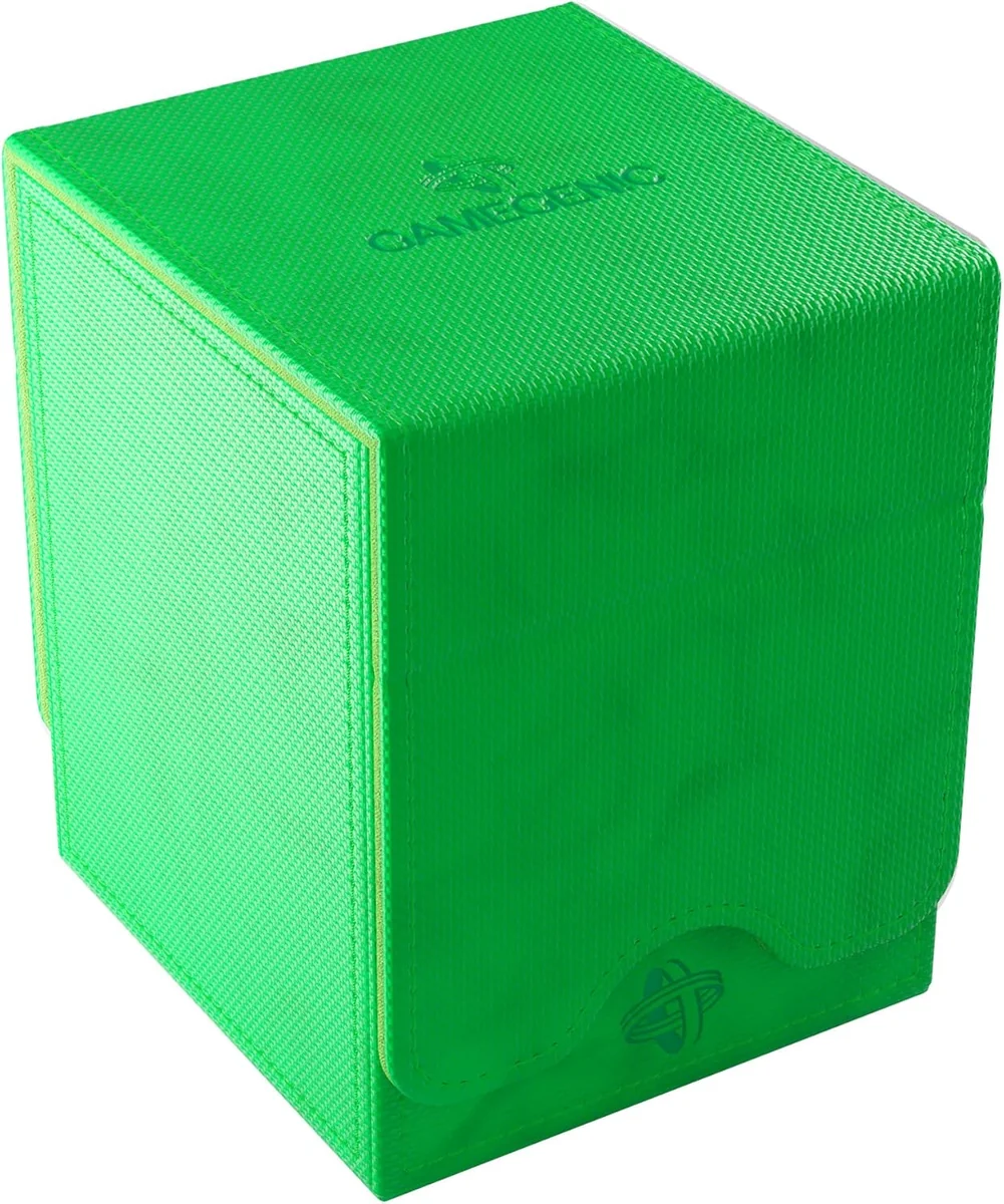 Gamegenic Squire Plus 100+ XL etui na karty Commander - zielone magnetyczne