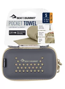 Ręcznik Sea to Summit Pocket Towel S - desert brown - Ręczniki - miniaturka - grafika 2