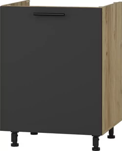 Szafka zlewozmywakowa VENTO DK-60/82 front: antracyt - Szafki kuchenne - miniaturka - grafika 1
