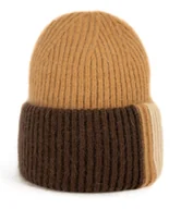 Czapki damskie - Czapka Damska Młodzieżowa Beanie Podwijana Zimowa Casualowa Ciepła Kolorowa - miniaturka - grafika 1