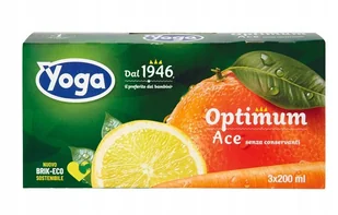 Sok w kartoniku Brik Ace 3x200ml - Yoga - Soki i napoje niegazowane - miniaturka - grafika 1