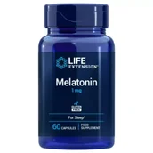 Układ nerwowy - Life Extension Melatonin 1 mg EU Suplement diety 60 kaps. - miniaturka - grafika 1