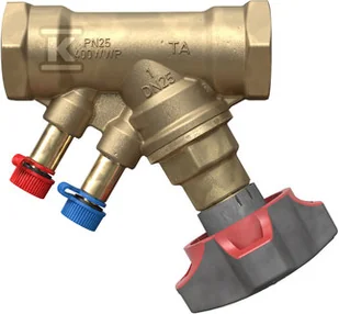 Zawór równoważący STAD DN 20, bez odwodnienia - Zawory i kraniki Zawór równoważący STAD DN 20, bez odwodnienia - Zawory i kraniki - miniaturka - grafika 1