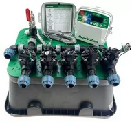 Inne akcesoria do nawadniania - Zestaw do automatycznego nawadniania Rain Bird 5 sekcji, studzienka, czujnik deszczu - miniaturka - grafika 1