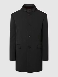 Płaszcze męskie - Krótki płaszcz z dodatkiem żywej wełny model ‘Citaste’ - grafika 1