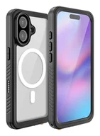 Etui i futerały do telefonów - 4smarts Hülle pokrowiec na telefon komórkowy 16 cm (6.3") Czarny, Przezroczysty - miniaturka - grafika 1