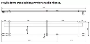 Trasa kablowa do wciągnika 3,0t 13m 33981090 - Wciągarki - miniaturka - grafika 2
