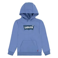 Bluzy dla chłopców - Levi's Kids Chłopięca bluza z kapturem LVB Batwing 8EE910, Colony Blue, 8 lat, Niebieski kolonijski, 8 Lat - miniaturka - grafika 1