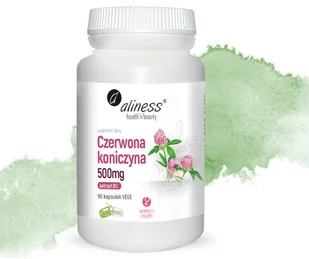 CZERWONA KONICZYNA 500mg. Suplement diety ALINESS 90 kapsułek vege - Suplementy naturalne - miniaturka - grafika 1