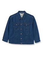 Kurtki męskie - Wrangler Męska kurtka Anti-fit Kurtka dżinsowa, Wrangler niebieski, M - miniaturka - grafika 1