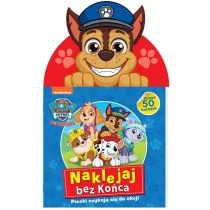 Psi Patrol. Naklejaj bez końca cz.6 - Kolorowanki, wyklejanki - miniaturka - grafika 1