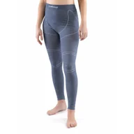Spodnie sportowe damskie - Spodnie termoaktywne damskie Viking Lana Pro Merino, leggins z wełną Merino - miniaturka - grafika 1