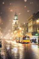 Plakaty - Plakat, Warszawa Krakowskie Przedmieście, 50x70 cm - miniaturka - grafika 1