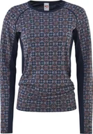 Bielizna sportowa damska - Brubeck Damska bluzka termoaktywna Kari traa ROSE LIGHT LS royal rozmiar M - miniaturka - grafika 1