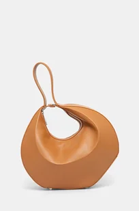 Patrizia Pepe torebka skórzana kolor brązowy 8B0046 L047 - Torebki damskie - miniaturka - grafika 1