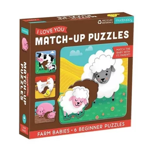 Mudpuppy Pierwsze Puzzle i Love You Rodzice i Dzieci Farma 1 - 3 Lata - Puzzle - miniaturka - grafika 1