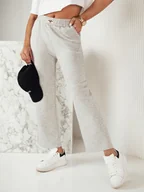 Spodnie damskie - Spodnie damskie dresowe AXEL szare Dstreet UY1800-L/XL - miniaturka - grafika 1