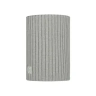 Czapki i chusty sportowe damskie - Komin zimowy z wełny merino Buff Merino Wool Norval Light Grey - miniaturka - grafika 1