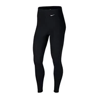 Spodnie damskie - Nike Damskie spodnie sportowe W NK SCULPT VCTRY TGHT, czarne/(białe), XS - miniaturka - grafika 1
