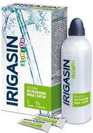 Przeziębienie i grypa - Aflofarm Irigasin Junior zestaw do płukania nosa i zatok 12 saszetek + irygator - miniaturka - grafika 1