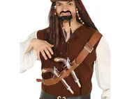 Dodatki do strojów karnawałowych - GU Pas z 2 pirackimi pistoletami GU17282 - miniaturka - grafika 1